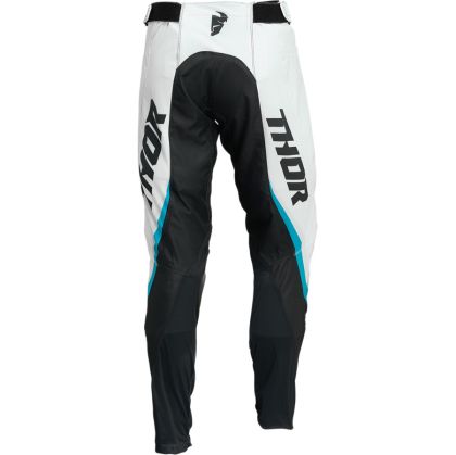 Pantaloni de motocross pentru femei THOR WOMEN'S PULSE REV MIDNIGHT/WHITE