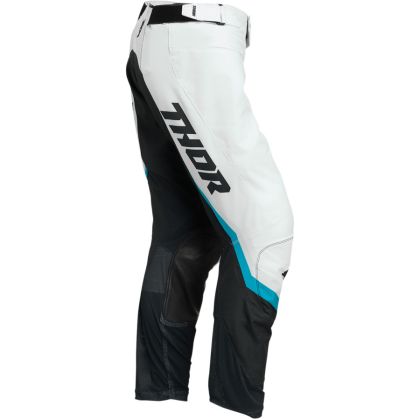 Pantaloni de motocross pentru femei THOR WOMEN'S PULSE REV MIDNIGHT/WHITE