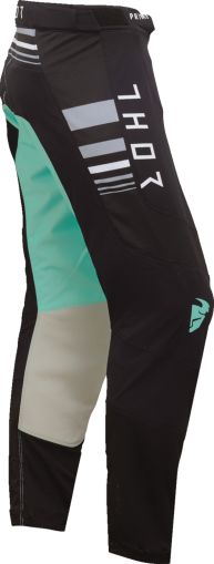 Pantaloni de motocross pentru femei THOR PRIME BLAZE BLACK/TEAL