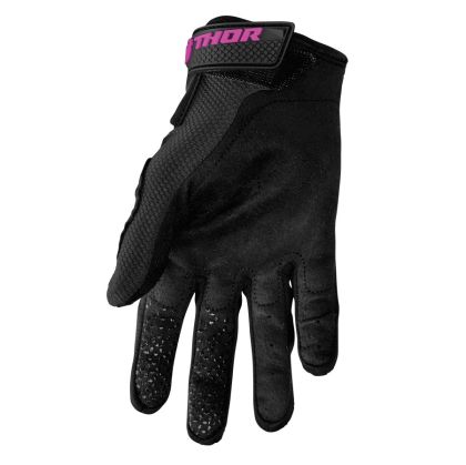 Дамски мотокрос ръкавици THOR WOMEN'S SECTOR BLACK/PINK