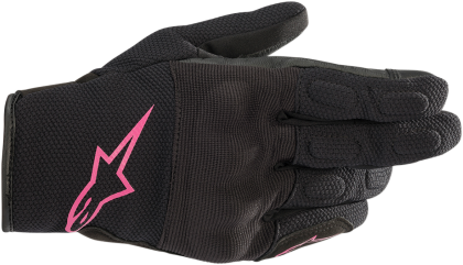 ALPINESTARS S-MAX DRYSTAR BLACK/PINK women's gloves