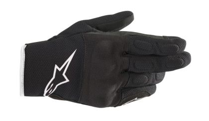 ALPINESTARS S-MAX DRYSTAR BLACK/WHITE women's gloves