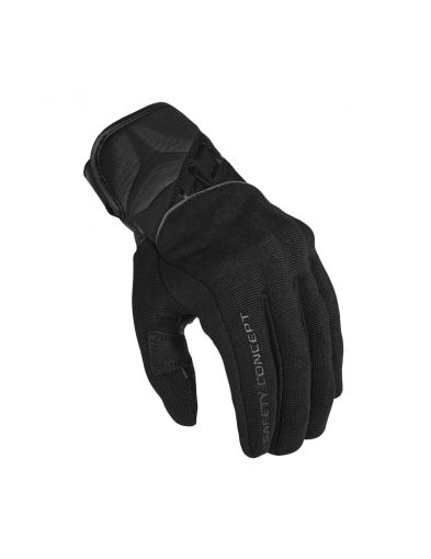 Women's textile gloves SECA X-STRETCH BLACK