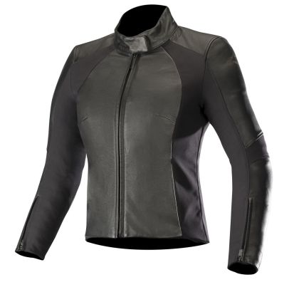 ALPINESTARS STELLA VIKA V2 BLACK women's leather jacket