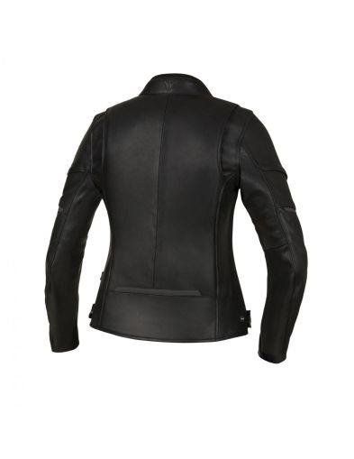 Women's leather jacket SECA DARKSIDE TFL BLACK