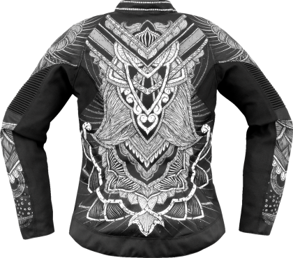 Women's motorcycle jacket ICON Women's Overlord3 NOBLE CE BLACK