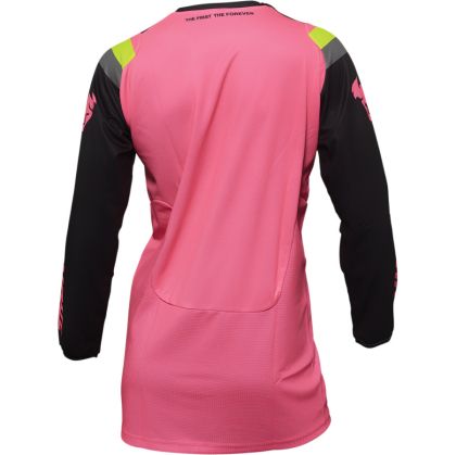 Дамско мотокрос джърси THOR WOMEN'S PULSE REV CHARCOAL/FLO PINK