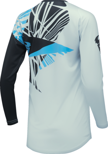 Women's motocross jersey THOR WOMEN'S SECTOR SPLIT LIGHT BLUE