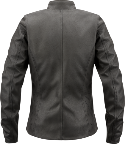 Women's textile motorcycle jacket ICON TUSCADERO2 - BLACK