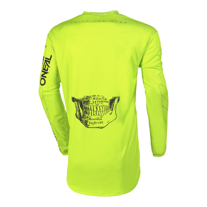 Tricou motocross copii O'NEAL ELEMENT ATTACK V.23 NEON YELLOW/NEGRU