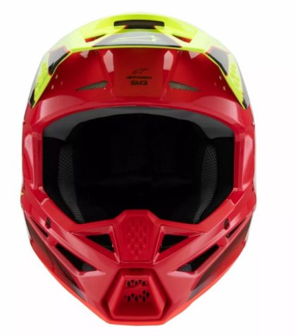 Children's motocross helmet ALPINESTARS SM3 FRAY RD/YL/BK