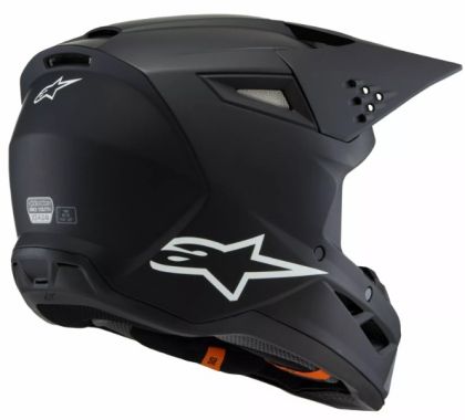 Casca motocross copii ALPINESTARS SM3 SOLID BLACK