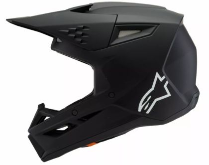 Casca motocross copii ALPINESTARS SM3 SOLID BLACK