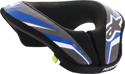 Детска протекторна яка ALPINESTARS Sequence Neck Roll BLACK/BLUE