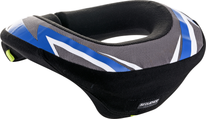 Guler de protectie pentru copii ALPINESTARS Sequence Neck Roll NEGRU/ALBASTRU