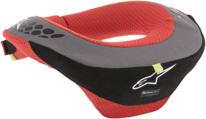 Children's protection collar ALPINESTARS Sequence Neck Roll BLACK/RED