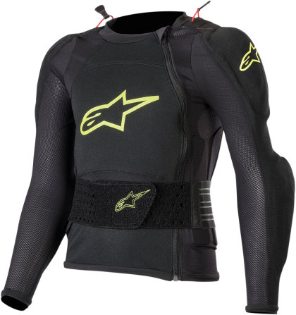 Vesta pentru copii ALPINESTARS Bionic Plus NEGRU/GALBEN