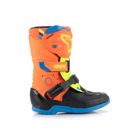 Ghete motocross copii ALPINESTARS Tech 3S KIDS OR/BL/Y