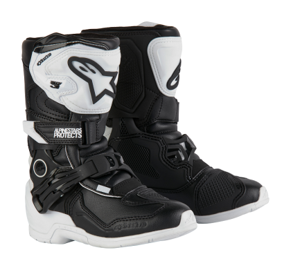 Детски мотокрос ботуши ALPINESTARS Tech 3S KIDS WHT/BLK