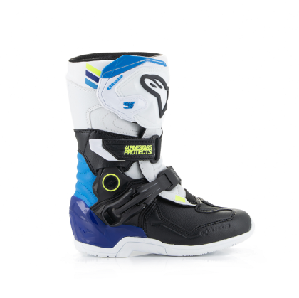 Children's motocross boots ALPINESTARS Tech 3S KIDS WT/BK/B