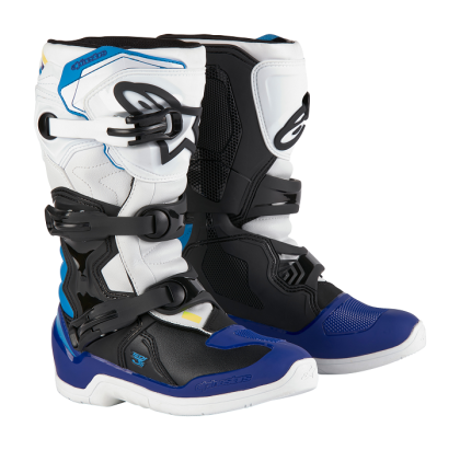 Детски мотокрос ботуши ALPINESTARS Tech 3S YTH WT/BK/B