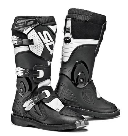 Children's motocross boots SIDI FLAME BLACK-WHITE