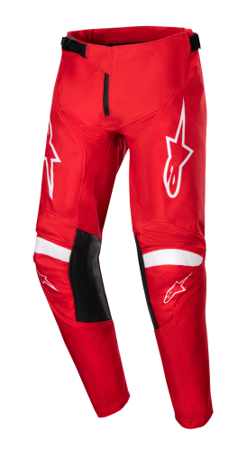 Pantaloni de motocross ALPINESTARS pentru copii R-LURV RED/WHT