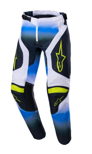 Παιδική βράκα μοτοκρός ALPINESTARS RACER PUSH ΜΑΥΡΟ/ΛΕΥΚΟ