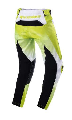 Children's motocross breeches ALPINESTARS RACER PUSH YELLOW/WHITE