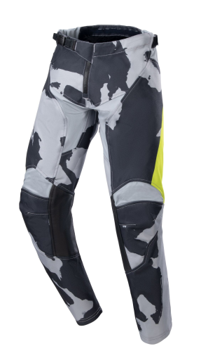 Детски мотокрос брич ALPINESTARS Racer Tactical S23 CAMO/YELLOW