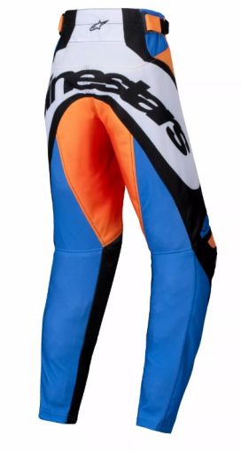 Παιδική βράκα μοτοκρός Alpinestars YTH RACER MELT ORANGE/BLUE