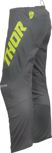 Children's motocross breeches THOR YOUTH SECTOR CHECKER GRAY/ACID