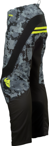 Pantaloni motocross copii THOR YOUTH SECTOR DIGI BLACK/ACID