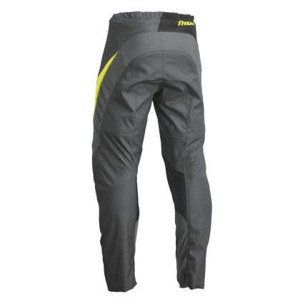 Pantaloni motocross copii THOR YOUTH SECTOR EDGE DARK GREY/ACID