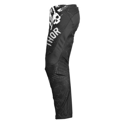 Детски мотокрос брич THOR YOUTH SECTOR GNAR BLACK/WHITE