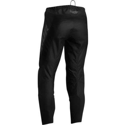 Children's motocross breeches THOR YOUTH SECTOR MINIMAL BLACK