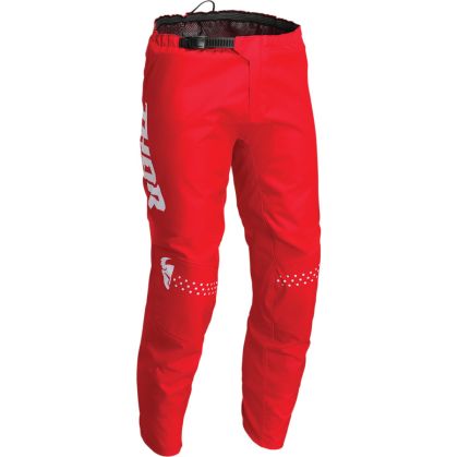 Children's motocross breeches THOR YOUTH SECTOR MINIMAL RED