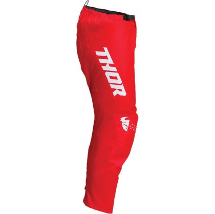 Children's motocross breeches THOR YOUTH SECTOR MINIMAL RED