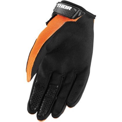 Children's motocross gloves THOR YOUTH SECTOR ORANGE/BLACK