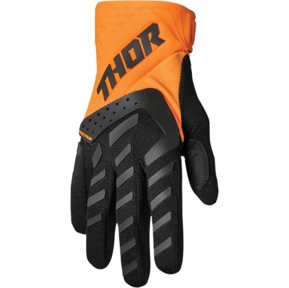 Детски мотокрос ръкавици THOR YOUTH SPECTRUM FLO ORANGE/BLACK