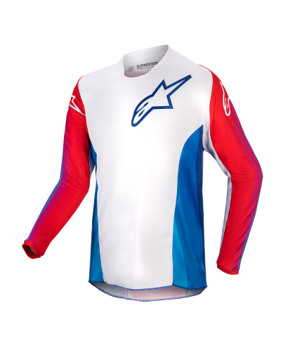 ALPINESTARS RAC-PNEU Kids Motocross Jersey B/R/W