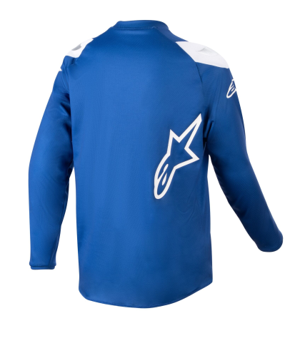 Tricou motocross copii ALPINESTARS Racer Narin ALBASTRU/ALB