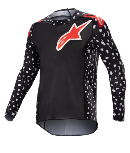 Παιδική φανέλα μοτοκρός ALPINESTARS Racer North BLACK/RED