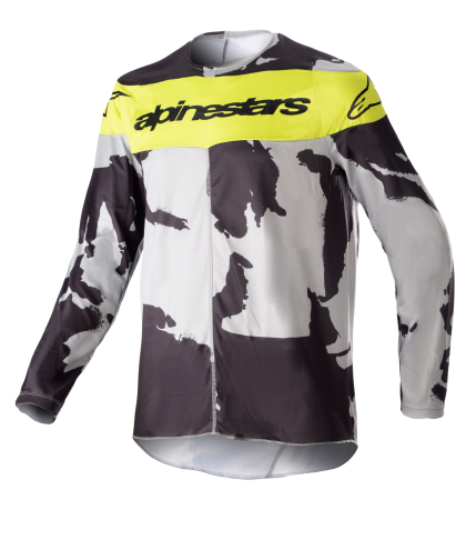 Детско мотокрос джърси ALPINESTARS Racer Tactical CAMO/YELLOW