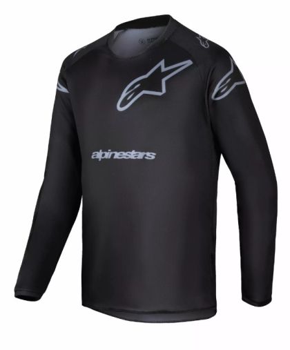 Детско мотокрос джърси ALPINESTARS YTH RACER GRAPHITE BLK/GY