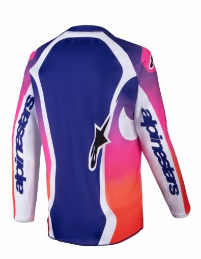 Детско мотокрос джърси ALPINESTARS YTH RACER WURX MULTI/WHITE