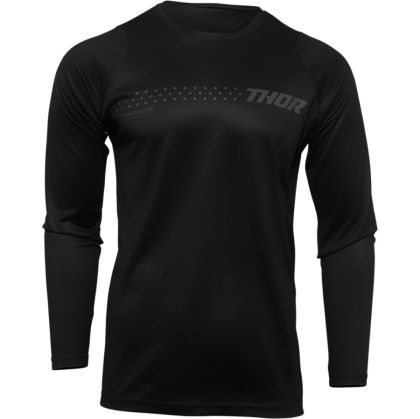 Children's motocross jersey THOR YOUTH SECTOR MINIMAL BLACK