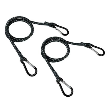 Corzi elastice Snap-Hook cu carabiniere din aluminiu