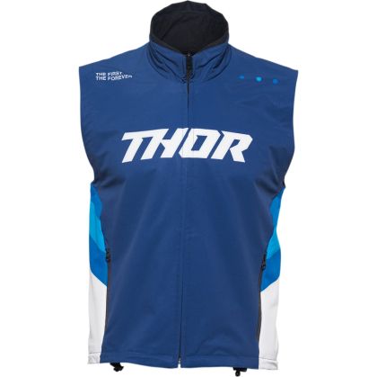 Γιλέκο Enduro THOR WARM UP VEST NAVY/ΛΕΥΚΟ