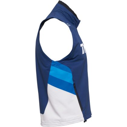 Γιλέκο Enduro THOR WARM UP VEST NAVY/ΛΕΥΚΟ